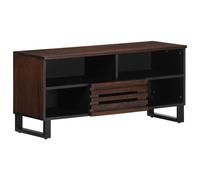 vidaXL TV Cabinet Brown 100x34x46 cm Solid Wood Mango