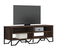 Vidaxl Tv Cabinet Brown Oak 122X34X41 Cm Engineered Wood