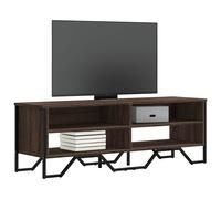 vidaXL TV Cabinet Brown Oak 122x34x41 cm Engineered Wood
