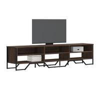vidaXL TV Cabinet Brown Oak 180x34x41 cm Engineered Wood