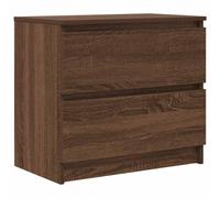 vidaXL TV Cabinet Brown Oak 60x35x54 cm Engineered Wood tv stand
