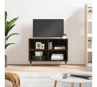 vidaXL TV Cabinet Brown Oak 69.5x30x50 cm Engineered Wood UK