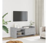 vidaXL TV Cabinet Concrete Grey 100x35x40 cm Engineered Wood