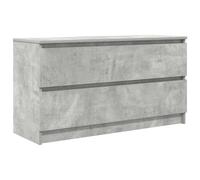 vidaXL TV Cabinet Concrete Grey 100x35x54 cm Engineered Wood tv stand