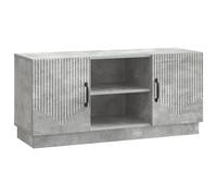 vidaXL TV Cabinet Concrete Grey 102 x 34.5 x 47 cm Engineered Wood