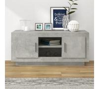 Vidaxl Tv Cabinet Concrete Grey 102X35X45 Cm Engineered Wood