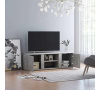 Vidaxl Tv Cabinet Concrete Grey 120X34X37 Cm Engineered Wood