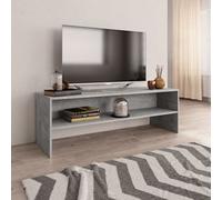 vidaXL Tv Cabinet Concrete Grey 120x40x40 cm Engineered Wood, Grey
