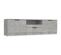 (concrete grey) vidaXL TV Cabinet Engineered Wood Living Room Indoor Media Unit Multi Colours