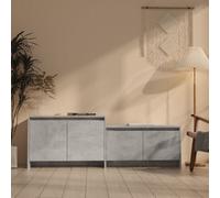 TV Cabinet Chipboard Home Lowboard Hifi Cabinet TV Stand Multi Colours vidaXL