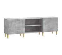 vidaXL TV Cabinet Concrete Grey 150 x 31 x 50 cm Engineered Wood, Grey