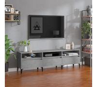 Vidaxl Tv Cabinet Concrete Grey 150X30X44.5 Cm Engineered Wood