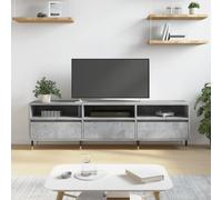 Vidaxl Tv Cabinet Concrete Grey 150X30X44.5 Cm Engineered Wood