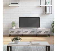 vidaXL TV Cabinet Concrete Grey 150x36x30 cm Engineered Wood
