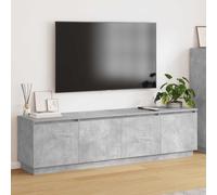 vidaXL TV Cabinet Concrete Grey 180 x 38 x 49 cm Engineered Wood