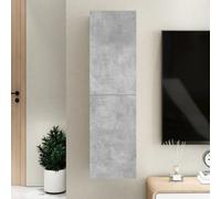 Vidaxl Tv Cabinet Concrete Grey 30.5X30X110 Cm Engineered Wood