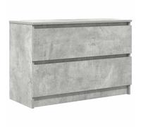 vidaXL TV Cabinet Concrete Grey 80x35x54 cm Engineered Wood