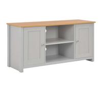 vidaXL TV Cabinet Grey Living Room HiFi Entertainment Centre TV Stand Unit