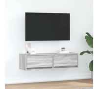 vidaXL TV Cabinet Grey sonoma 100 x 31 x 25.5 cm Engineered wood