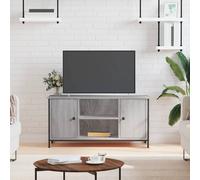 vidaXL TV Cabinet Grey Sonoma 100x40x50 cm Engineered Wood