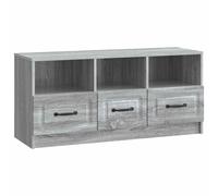vidaXL TV Cabinet Grey Sonoma 102 x 34.5 x 47 cm Engineered Wood