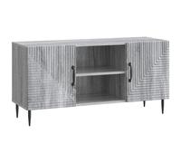 vidaXL TV Cabinet Grey Sonoma 102 x 34.5 x 50 cm Engineered Wood