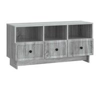 vidaXL TV Cabinet Grey Sonoma 102 x 34.5 x 50 cm Engineered Wood