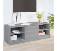 Vidaxl Tv Cabinet Grey Sonoma 102X35.5X36.5 Cm Engineered Wood