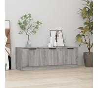 vidaXL TV Cabinet Grey Sonoma 102x35x36.5 cm Engineered Wood