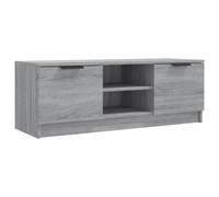 Vidaxl Tv Cabinet Grey Sonoma 102X35X36.5 Cm Engineered Wood