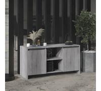 (grey sonoma) vidaXL TV Cabinet Chipboard Home Hifi Low Cabinet TV Table Unit Multi Colours