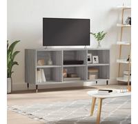 vidaXL TV Cabinet Grey Sonoma 103.5x30x50 cm Engineered Wood