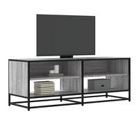 vidaXL TV Cabinet Grey Sonoma 120.5x40x46 cm Engineered Wood and Metal