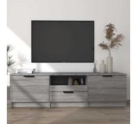 Vidaxl Tv Cabinet Grey Sonoma 140X35X40 Cm Engineered Wood