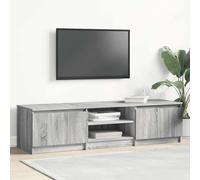 Vidaxl Tv Cabinet Grey Sonoma 140X40X35.5 Cm Engineered Wood, Grey