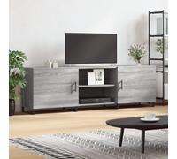 vidaXL 7 Piece TV Cabinet Set Concrete Grey Engineered Wood, Grey