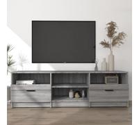 Vidaxl Tv Cabinet Grey Sonoma 150X33.5X45 Cm Engineered Wood