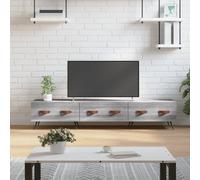 vidaXL TV Cabinet Grey Sonoma 150x36x30 cm Engineered Wood