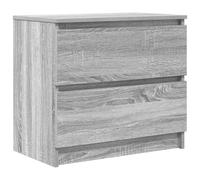 vidaXL TV Cabinet Grey Sonoma 60x35x54 cm Engineered Wood tv stand