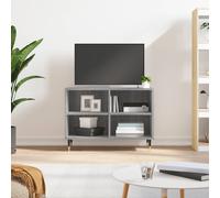 vidaXL TV Cabinet Grey Sonoma 69.5x30x50 cm Engineered Wood