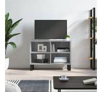 vidaXL TV Cabinet Grey Sonoma 69.5x30x50 cm Engineered Wood