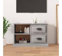 vidaXL TV Cabinet Grey Sonoma 73x35.5x47.5 cm Engineered Wood