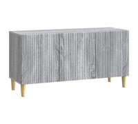 vidaXL TV Cabinet Grey Sonoma 99 x 34.5 x 50 cm Engineered Wood