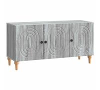 vidaXL TV Cabinet Grey Sonoma 99 x 34.5 x 50 cm Engineered Wood