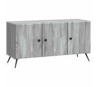 vidaXL TV Cabinet Grey Sonoma 99 x 34.5 x 50 cm Engineered Wood