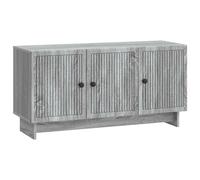 vidaXL TV Cabinet Grey Sonoma 99 x 34.5 x 50 cm Engineered Wood