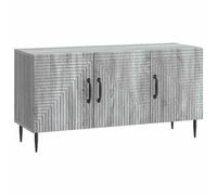 vidaXL TV Cabinet Grey Sonoma 99 x 34.5 x 50 cm Engineered Wood