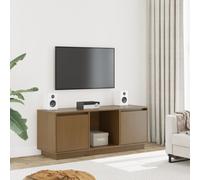 (honey brown) vidaXL Solid Wood Pine TV Cabinet Media HiFi Cabinet TV Console Multi Colours