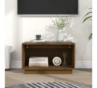 vidaXL TV Cabinet Honey Brown 60x35x35 cm Solid Wood Pine