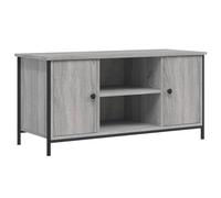 vidaXL TV Cabinet Grey Sonoma 100x40x50 cm Engineered Wood